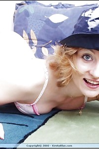 Kirsty Blue Is Looking Like She 18 Yo Old Girl In Her Sexy White Panties