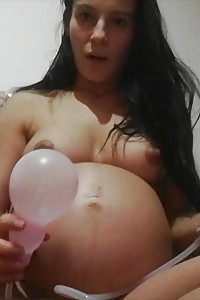 Heavily Preggo Lexi Dona Expands Her Cunt