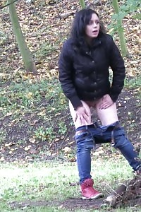 Flawless Teenage Is Innocent But Pissing While Outside