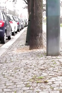 Irresistable European Has A Much Needed Pee Outside