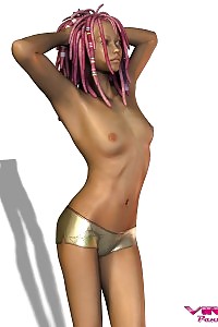 A Heartwarming 3d Babe In Her Appealing Panties