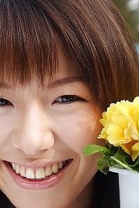 Towa Aino Schoolgirl Cocotte Demonstrates Her Big Boobs