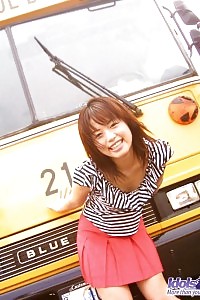 Lewd Hitomi Likes Showcasing Her Charming Body While She Is Clothing Her Pareo