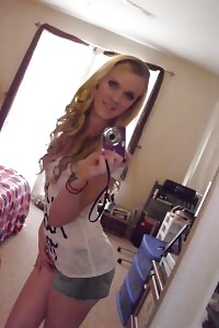 Light-haired Ex GF Heidi Holds Herself By Exciting For A Scene Of Solo Satisfaction In This Pictures