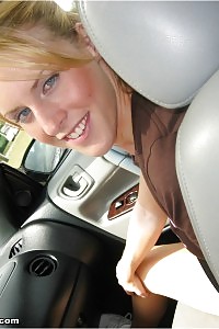 5 Girls Having Fun At The Parking Lot