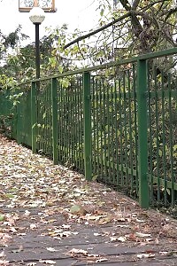 Fascinating Dark Haired Queen Pisses On Wooden Path
